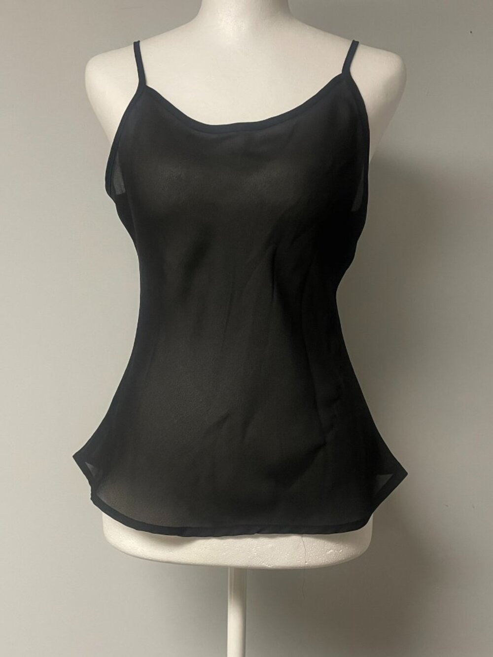 Apt 9 Sheer Black Sze Medium Whimsigoth Cami Dark Fairy Festival Witchy